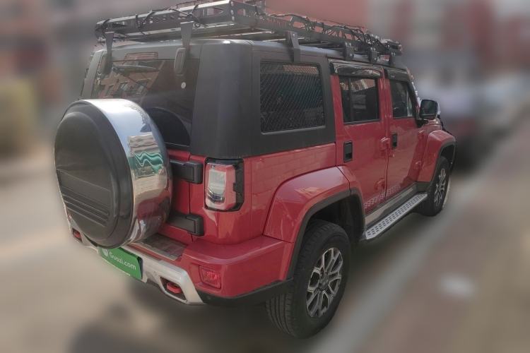 Used BAIC Off-Road BJ40 2020 2.0T Automatic Four-Wheel Drive Urban Hunter Edition Chivalrous Type Rear Right 45 Deg