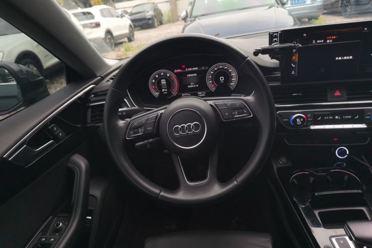 Used Audi A5 2022 Sportback 40 TFSI Fashionable and Dynamic Model Steering Wheel