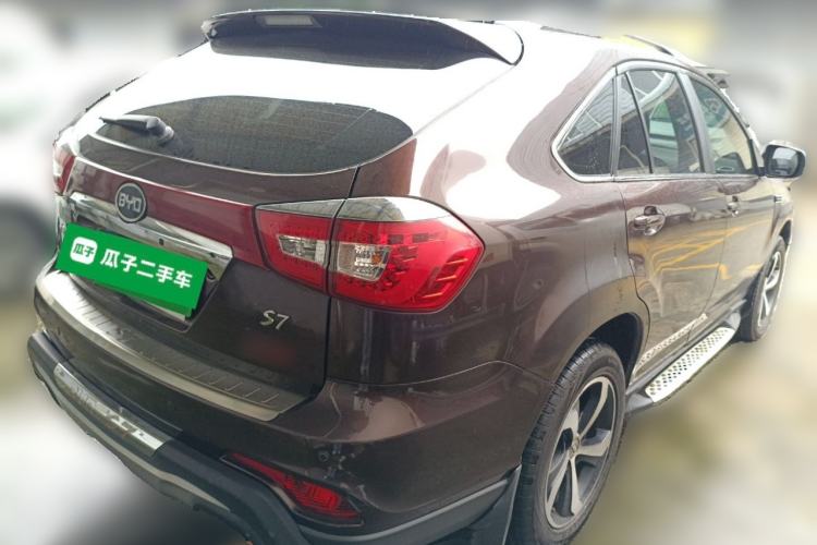 Used BYD S7 2015 2.0T Automatic Prestige Model Rear Right 45 Deg