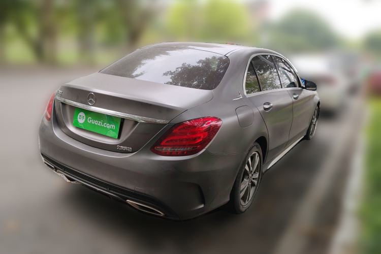 Used Mercedes-Benz C-Class 2018 C 200 L Sport Edition Rear Right 45 Deg