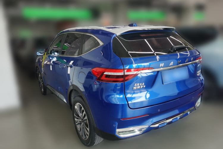 Used Haval F7 2019 2.0T Four-Wheel Drive iJoy China V Standard Rear Left 45 Deg