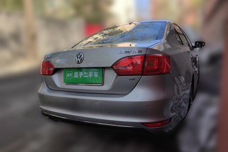 Used Volkswagen Sagitar 2012 1.4TSI Automatic Flagship Edition Rear Right 45 Deg