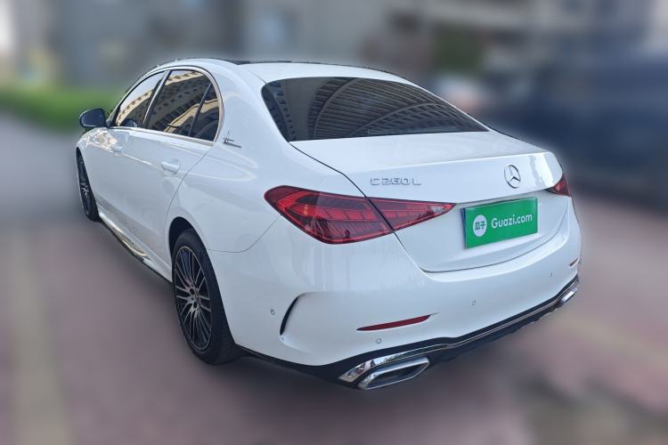 Used Mercedes-Benz C-Class 2023 Restyled C 260 L Sport Edition Rear Left 45 Deg