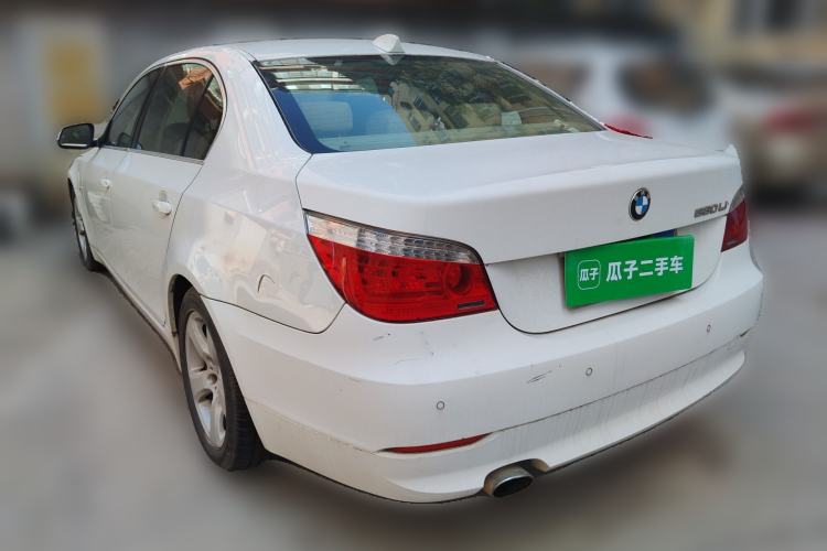 Used BMW 5 Series 2010 520Li Luxury Model Rear Left 45 Deg