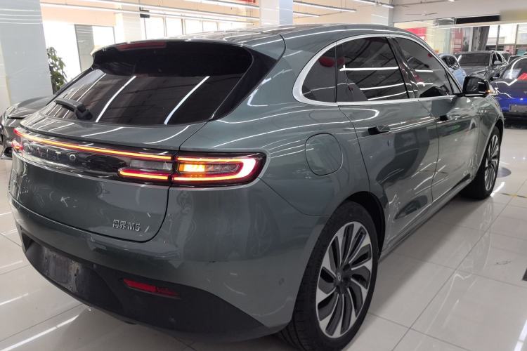 Used Hima AITO M5 2022 Extended-Range Four-Wheel Drive Ultimate Edition Rear Right 45 Deg