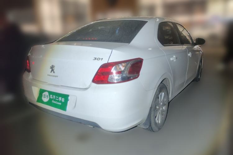 Used Peugeot 301 2016 1.6L Manual Comfort Edition Rear Right 45 Deg