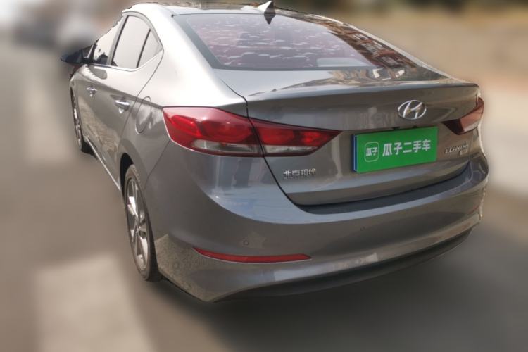 Used Hyundai Elantra (6th Generation / Lingdong) 2016 1.6L Automatic ZhiXuan – Elite Version Rear Left 45 Deg