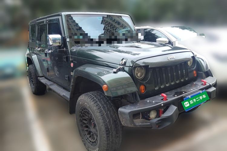 Used Jeep Wrangler 2009 3.8L Rubicon four-door model
