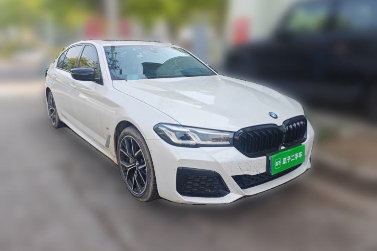 Used BMW 5 Series 2021 Restyled 530Li Luxury Edition M Sport Package Front Right 45 Deg