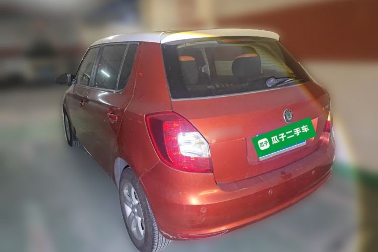 Used Skoda Fabia 2012 1.4L Manual Crystal Edition Rear Left 45 Deg
