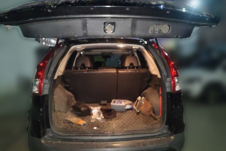 Used Honda CR-V 2012 2.4L four-wheel drive luxury version Trunk