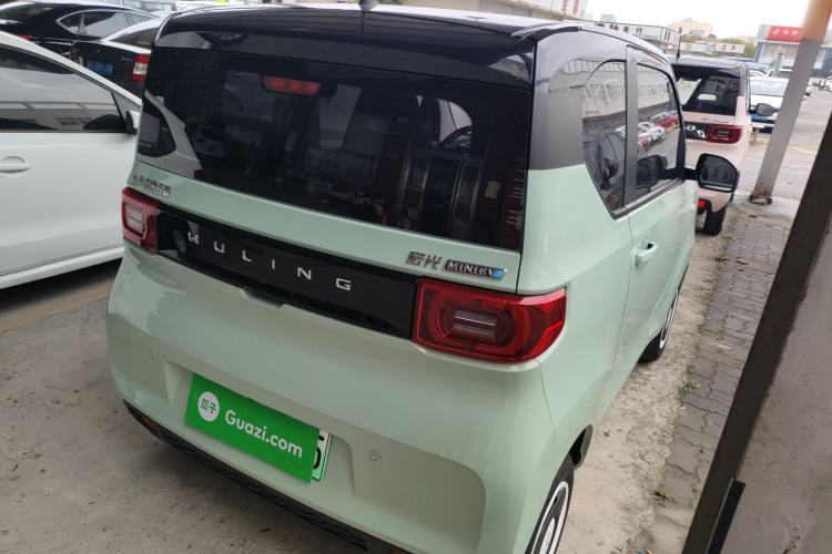 Used Wuling Hongguang MINIEV 2021 Macaron Fashion Model Lithium Iron Phosphate Rear Right 45 Deg