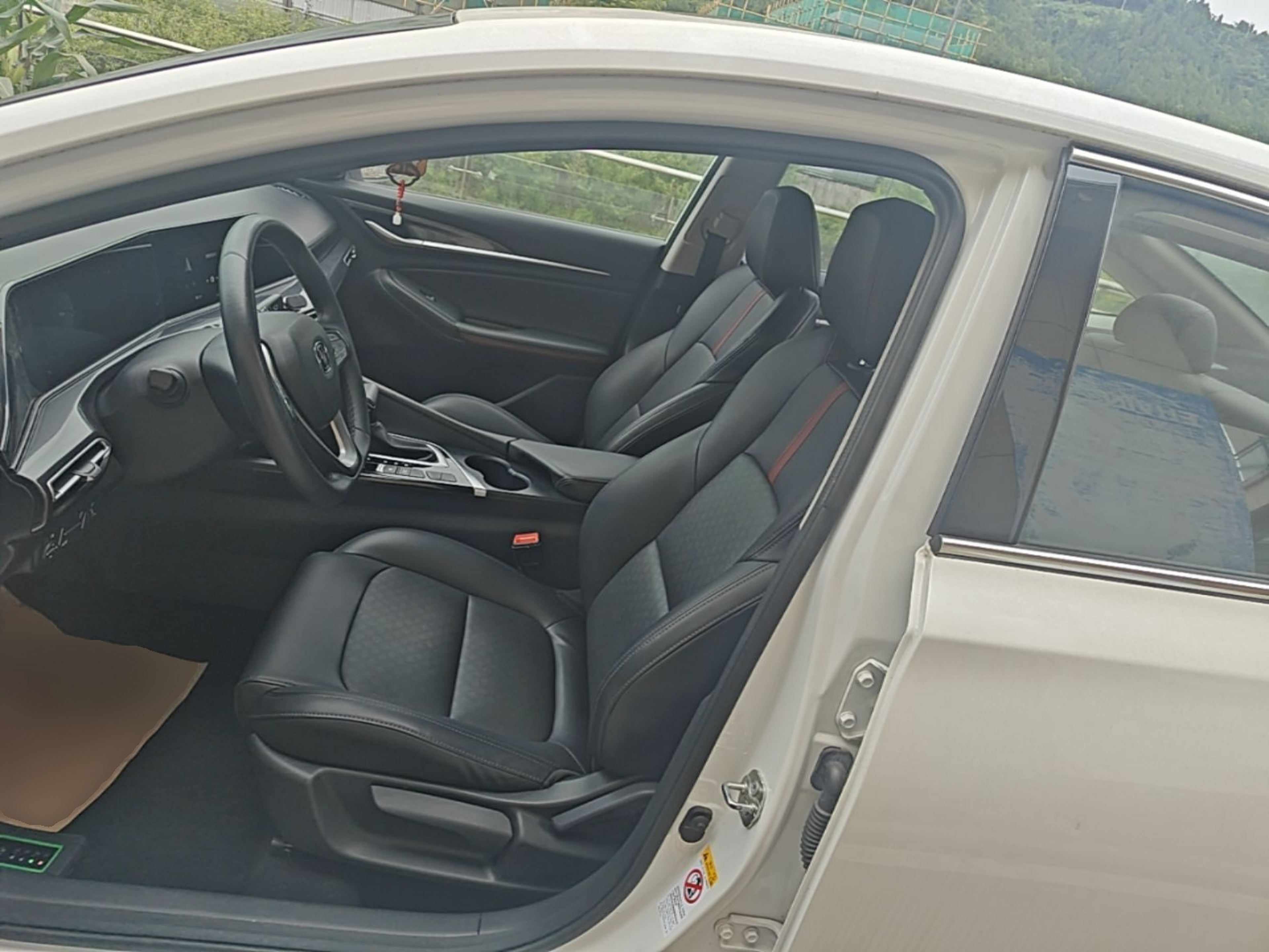 Avant de la voiture