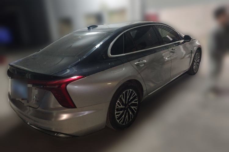 Used Hongqi H5 2023 2.0T Automatic Smart Connect Flagship Edition Rear Right 45 Deg