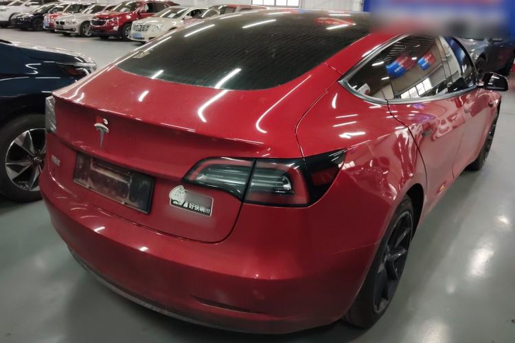 Used Tesla Model 3 2022 Rear-Wheel-Drive Version Rear Right 45 Deg