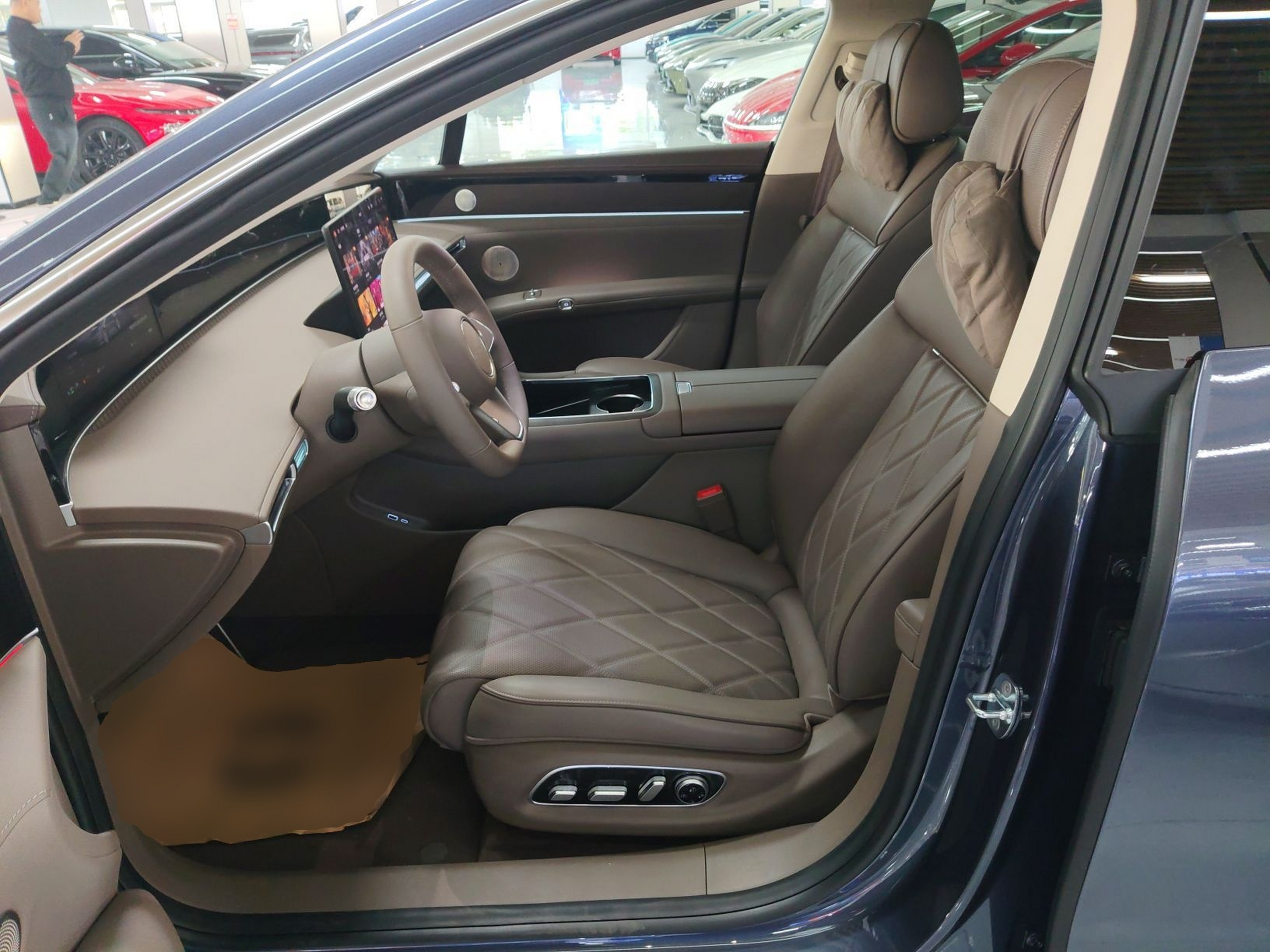 Avant de la voiture