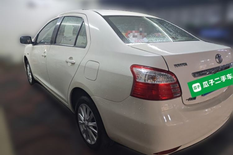 Used Toyota Vios 2011 1.6L GL-i Sunroof Version AT Rear Left 45 Deg