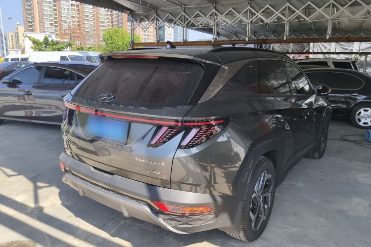 Used Hyundai Tucson 2023 Tucson L 1.5T Automatic Two-Wheel Drive DLX Luxury Edition Rear Right 45 Deg