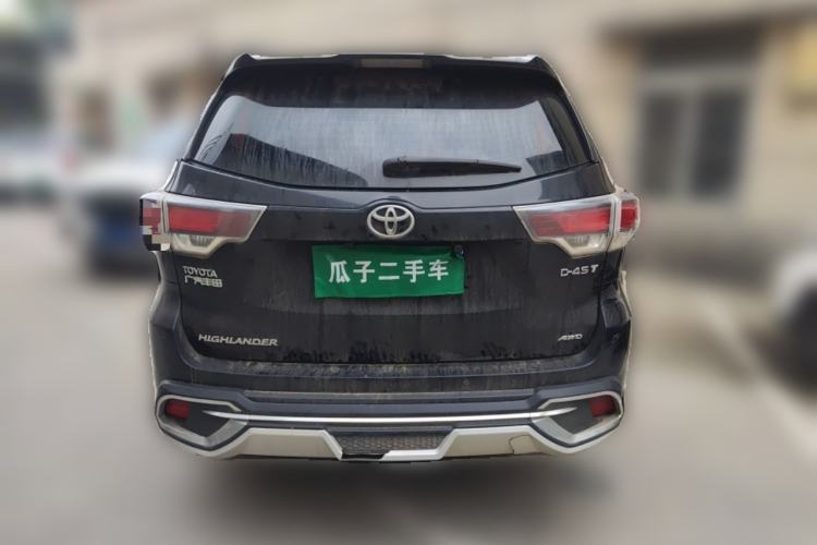 Used Toyota Highlander 2015 2.0T Four-Wheel Drive Elite Edition 7-Seater Rear