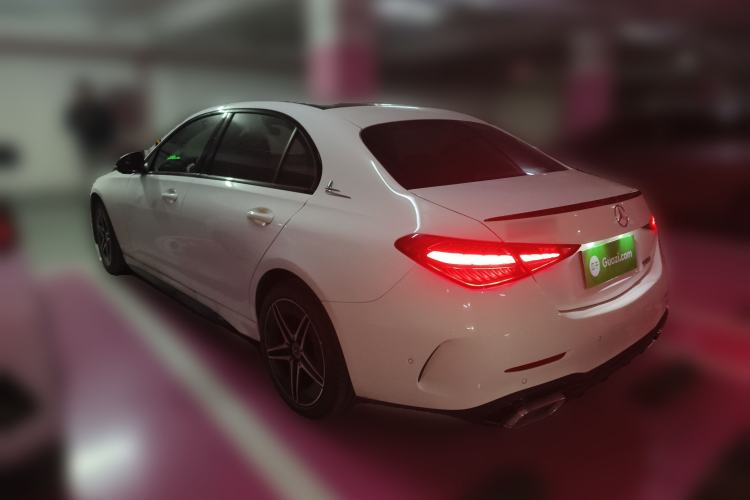 Used Mercedes-Benz C-Class 2024 C 260 L Brilliant Night Sports Edition Rear Left 45 Deg