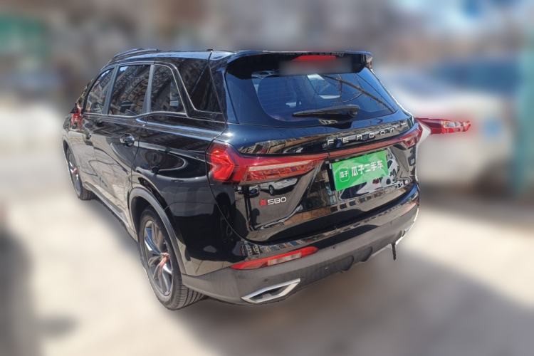 Used Dongfeng Fengon 580 2022 1.5T Automatic Enjoyment Model Rear Left 45 Deg