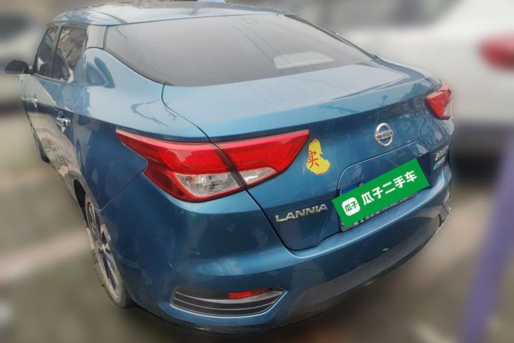 Used Nissan Lannia 2016 1.6L CVT High-Energy Version Rear Left 45 Deg