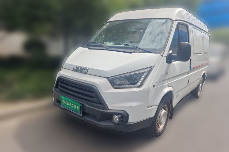 Used JMC Transit 2019 2.8T Commercial Version Short Wheelbase Mid-Roof 3-Seater China VI Standard JX493