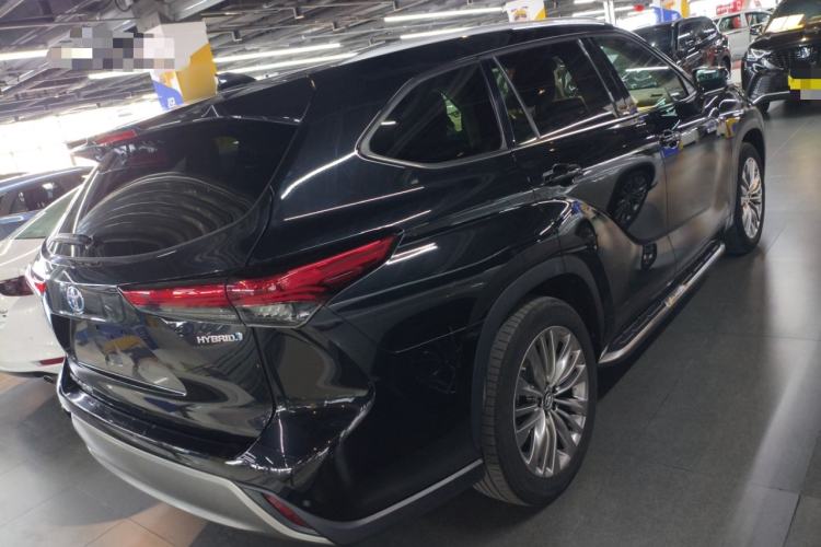 Used Toyota Highlander 2022 Dual-Engine 2.5L Two-Wheel Drive Prestige Edition 7-Seater Rear Right 45 Deg