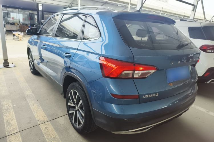 Used Skoda Kamiq 2018 1.5L Automatic Comfort Edition China VI Standard Rear Left 45 Deg