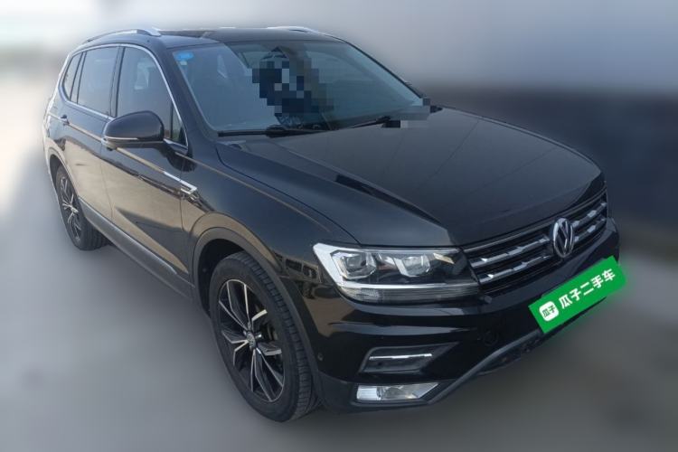 Used Volkswagen Tiguan L 2019 330TSI Automatic Two-Wheel Drive Smart Luxury Version China VI Standard Front Right 45 Deg