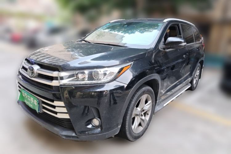 Used Toyota Highlander 2018 2.0T Four-Wheel Drive Luxury Version 7 Seats China VI Standard