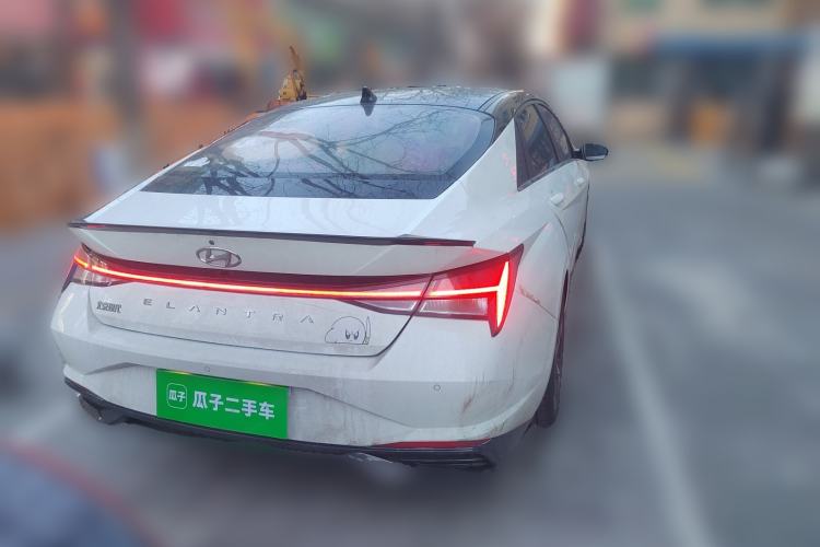 Used Hyundai Elantra 2021 1.5L CVT LUX Prestige Edition Rear