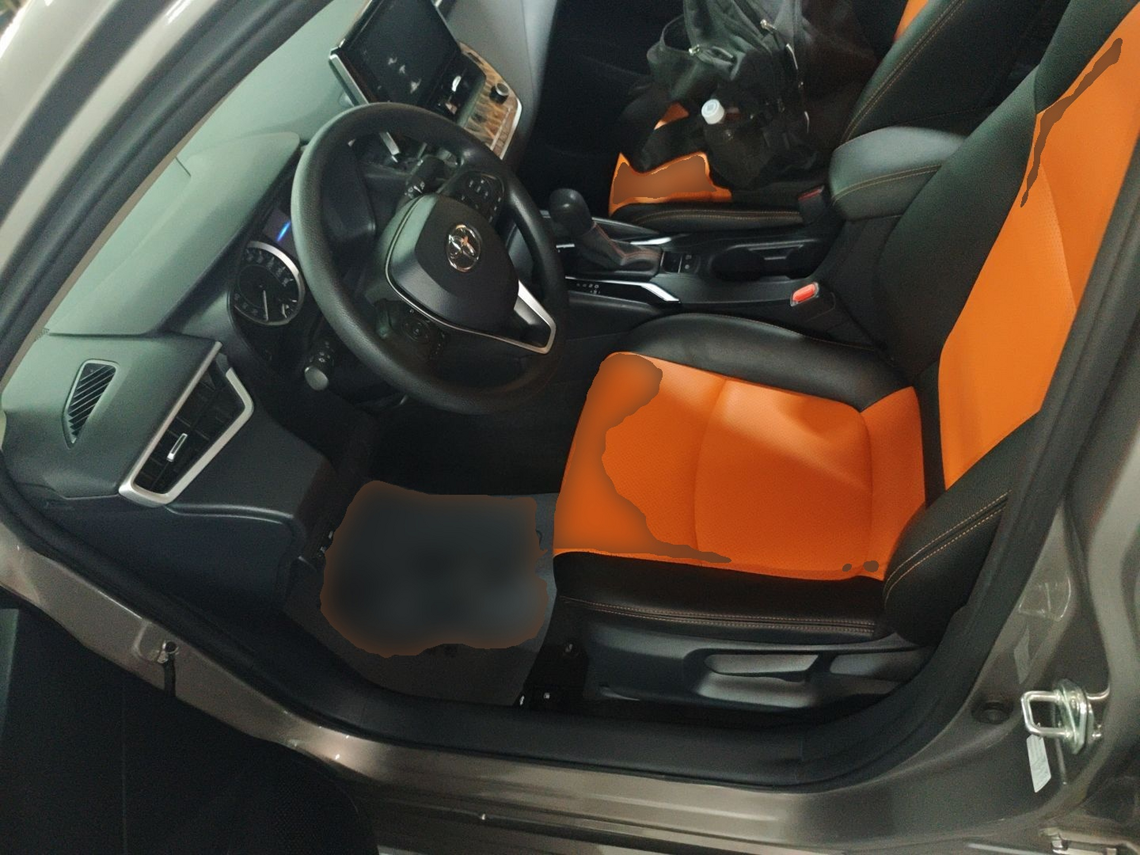 Avant de la voiture