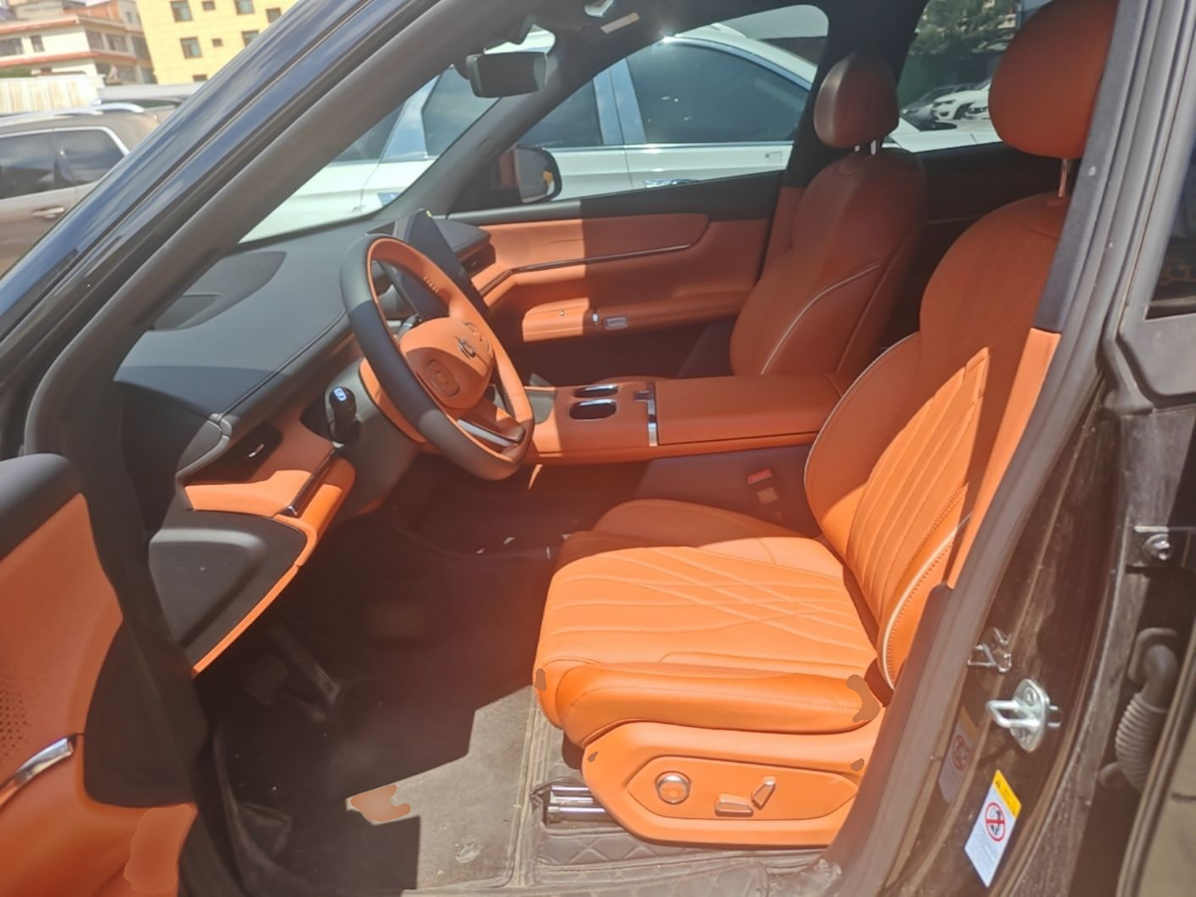 Avant de la voiture