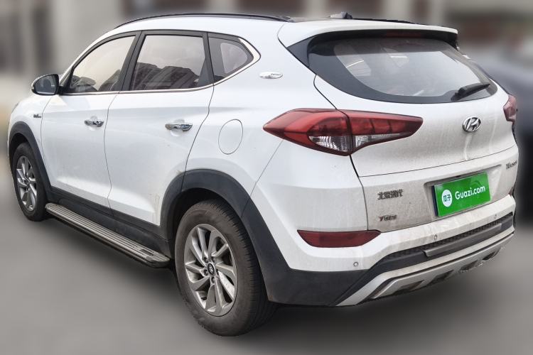 Used Hyundai Tucson 2018 1.6T Dual-Clutch Two-Wheel Drive 15th Anniversary Special Edition Rear Left 45 Deg