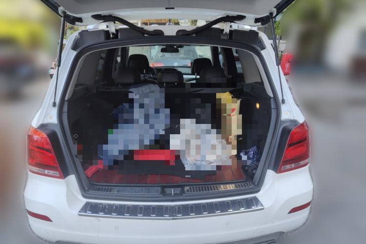 Used Mercedes-Benz GLK-Class 2013 GLK 300 4MATIC Dynamic Sunroof Model Trunk