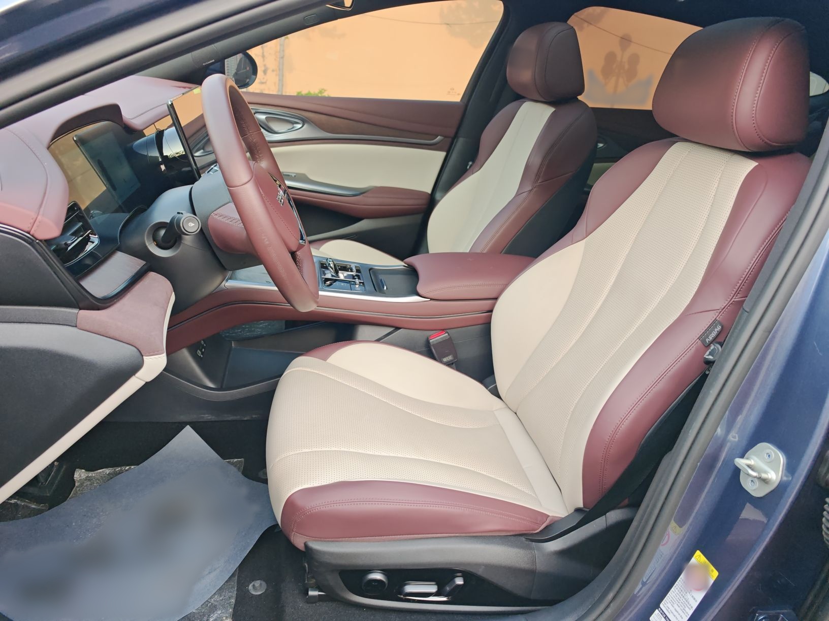 Avant de la voiture
