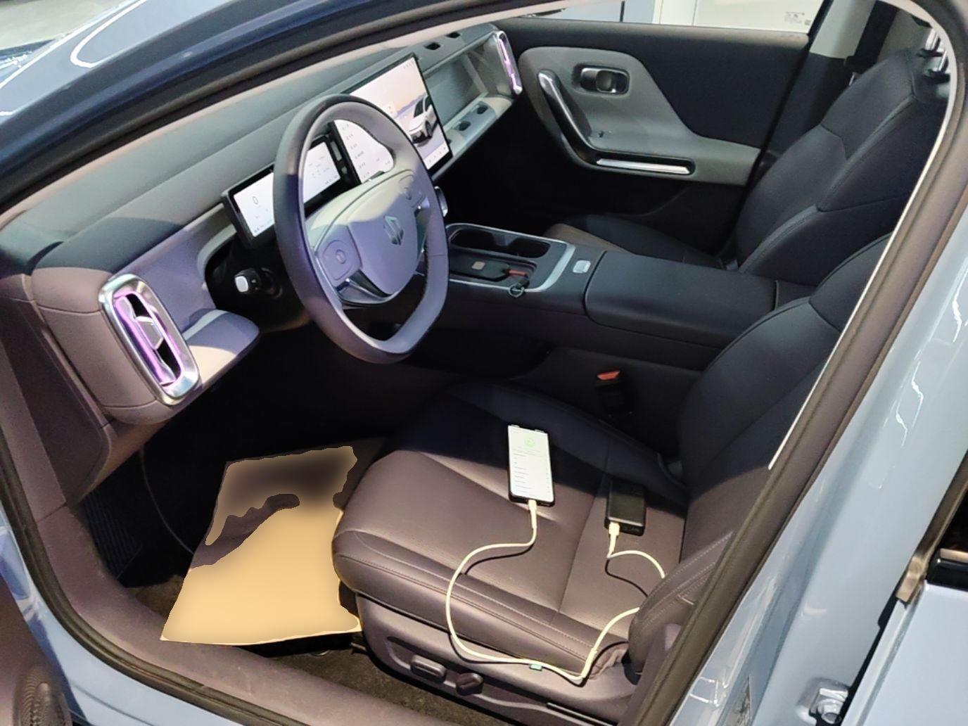 Avant de la voiture
