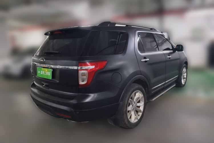 Used Ford Explorer 2013 3.5L Deluxe Model Rear Right 45 Deg