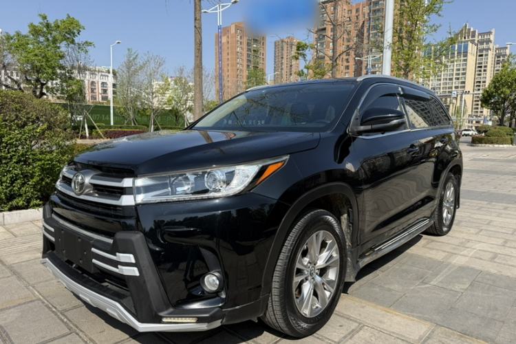 Used Toyota Highlander 2018 2.0T Four-Wheel Drive Elite Edition 7 Seats China VI Standard
