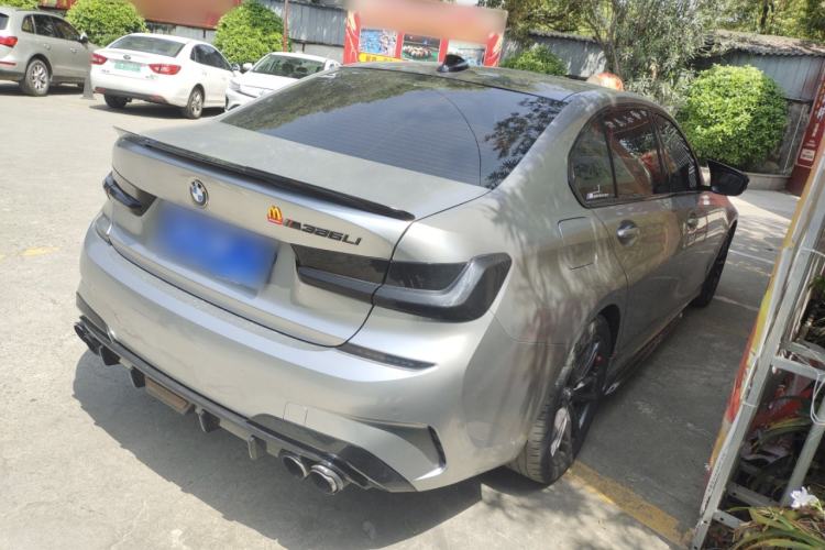 Used BMW 3 Series 2021 325Li M Sport Package Rear Right 45 Deg