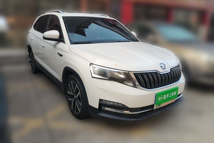 Used Skoda Kamiq 2020 1.5L Automatic Comfort Edition Front Right 45 Deg