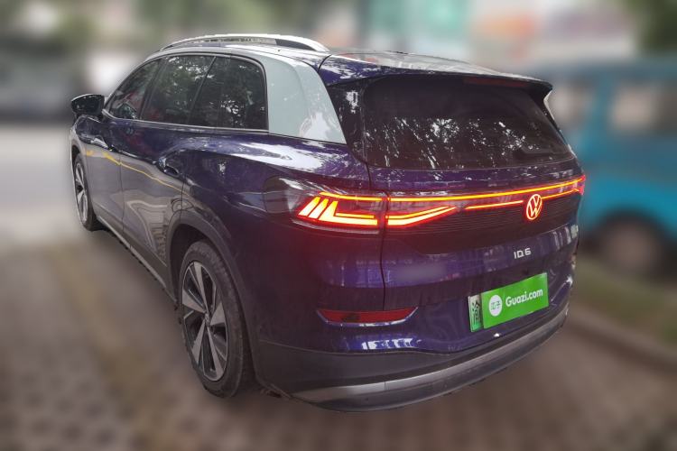 Used Volkswagen ID.6 X 2022 ZhiXiang Pure Long-Range Edition Rear Left 45 Deg