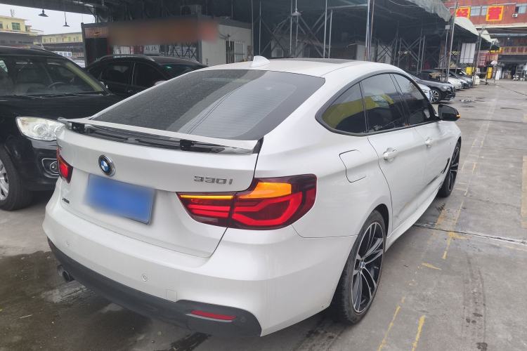 Used BMW 3 Series GT 2019 330i xDrive M Sport Night Edition Rear Right 45 Deg