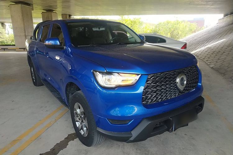 Used Great Wall Poer 2021 2.0T Commercial Version Manual Diesel Two-Wheel Drive Elite Long-Box GW4D20M
