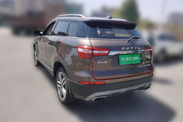 Used Haval H6 Coupe 2017 Red Label 2.0T Manual Two-Wheel Drive Elite Model
