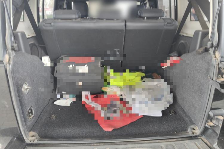 Used BAIC Off-Road BJ40 2023 2.0T Automatic Four-Wheel Drive Urban Hunter Edition Prestige Version Trunk