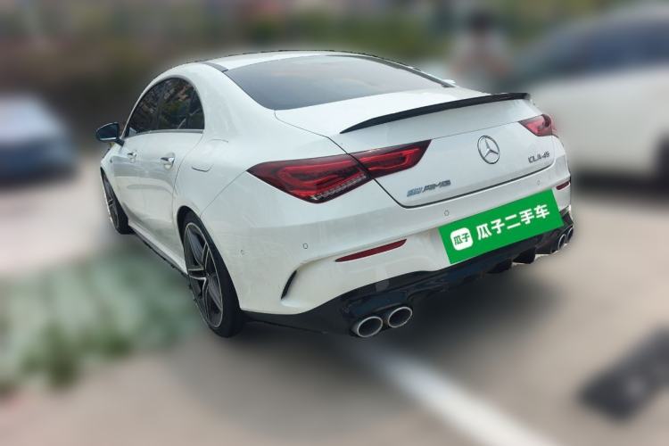 Used Mercedes-Benz CLA AMG 2022 AMG CLA 45 4MATIC+ Rear Left 45 Deg