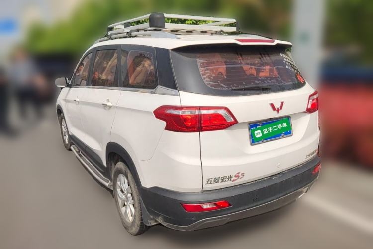 Used Wuling Hongguang S3 2018 1.5L Manual Luxury Model China V Standard Rear Left 45 Deg