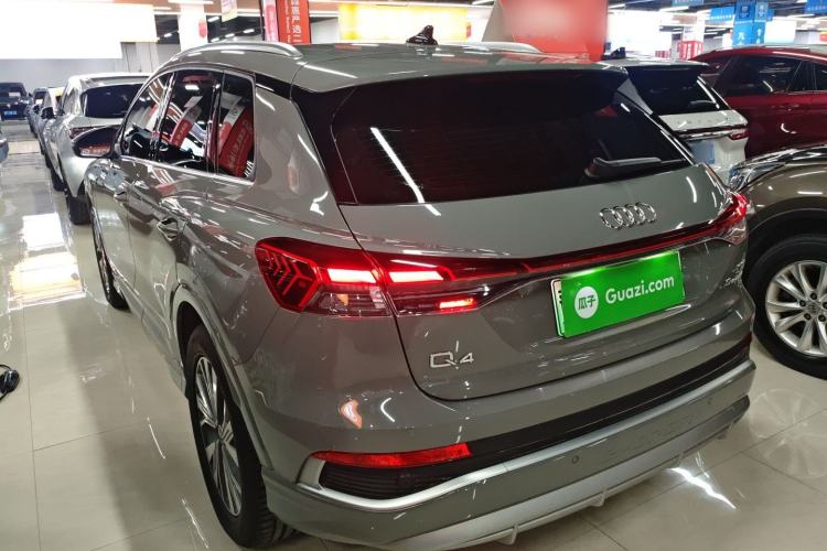 Used Audi Q4 e-tron 2024 40 e-tron Adventure Edition Rear Left 45 Deg